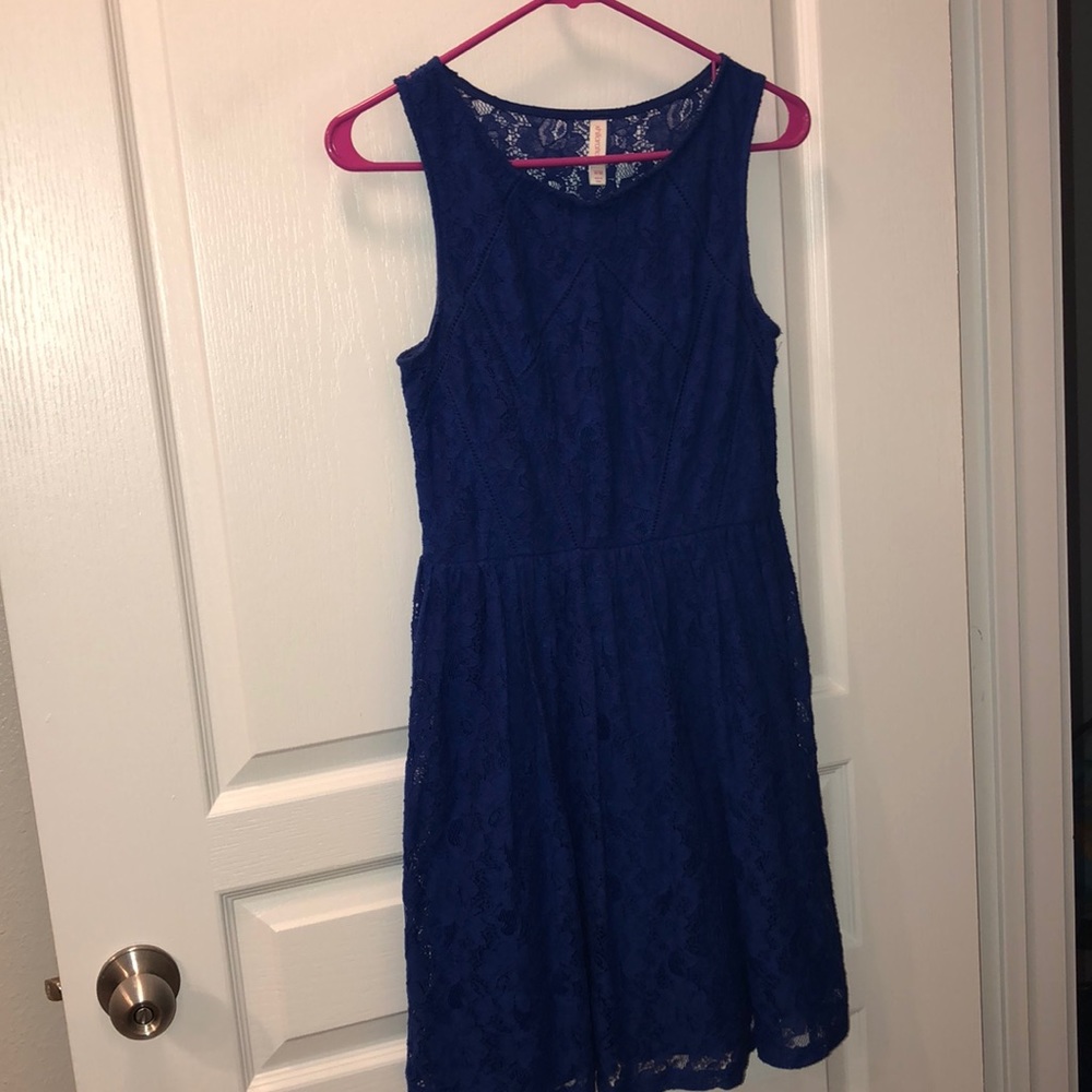 Dark Royal Blue Dress